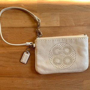 White Coach Wristlet